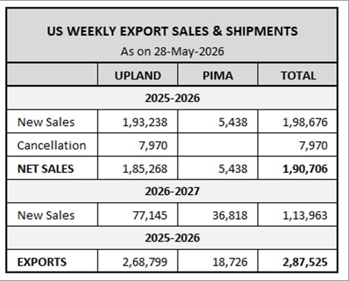 U.S. EXPORT SALES